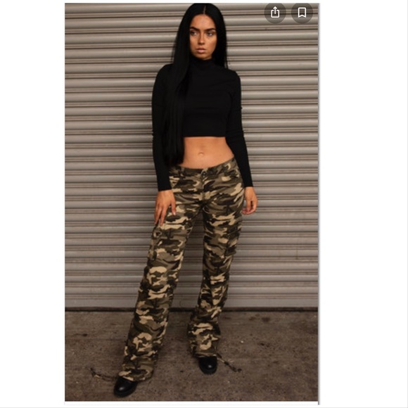 BONGO Pants - Bongo Plus camo pants trousers size 22W